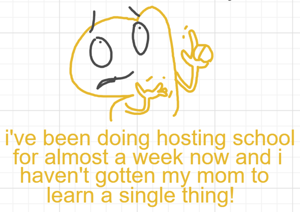 A panel from I've Been Everywhere, Man, episode nine of the Board Boards object show by Furretwalk/WalkingFurret.